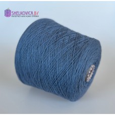 80% меринос, 10% верблюд, 10% як, арт. ASIA, пр-тельStock Yarn Italy, Country blue (синий),  (3/9000=300м/100г)  