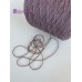 80% меринос, 10% верблюд, 10% як, Wistful Mauve (пыльный фиолетовый), 300м в 100г