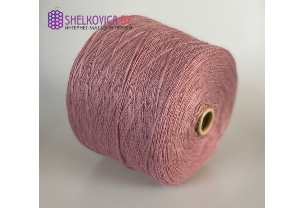 50% меринос, 50% акрил, розовые румяна (Blush), 450м в 100г