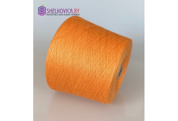 50% хлопок, 50% Па, тыквенный  (1500м/100г)