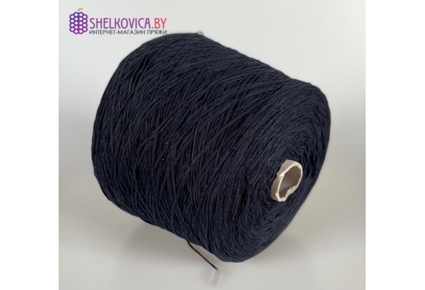 100% хлопок, иссиня-черный, 220м в 100г 100% хлопок, иссиня-черный, 220м в 100г