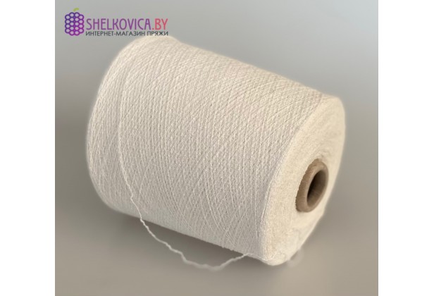хлопок/эластан, белый (Naturale) 1500м в 100г хлопок/эластан, белый (Naturale) 1500м в 100г