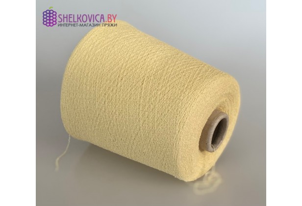 хлопок/эластан, желтый (Giallo) 1500м в 100г хлопок/эластан, желтый (Giallo) 1500м в 100г